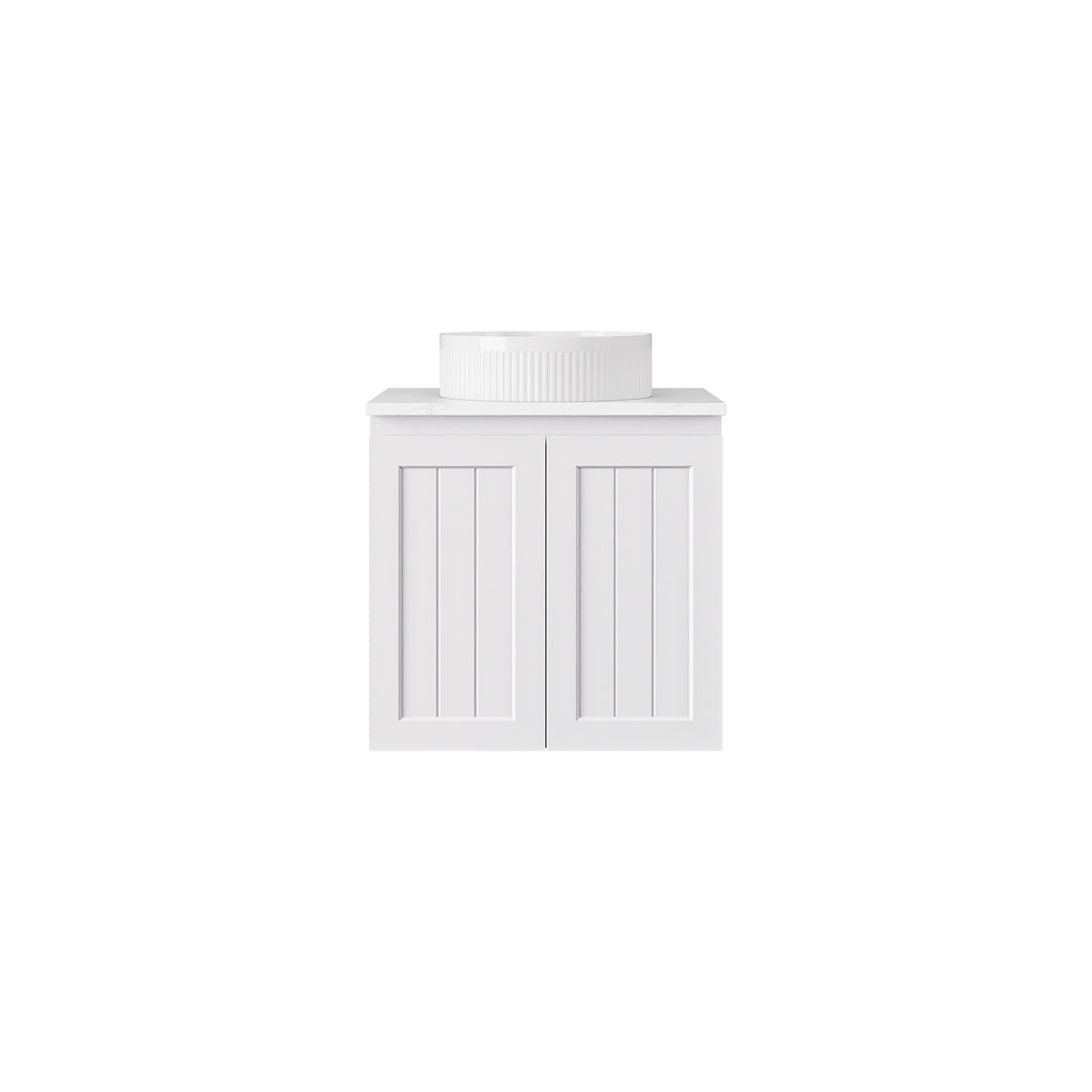 Achill Federation Wall Hung Ensuite PVC Cabinet LK-FA63WLK-FA63W-MW