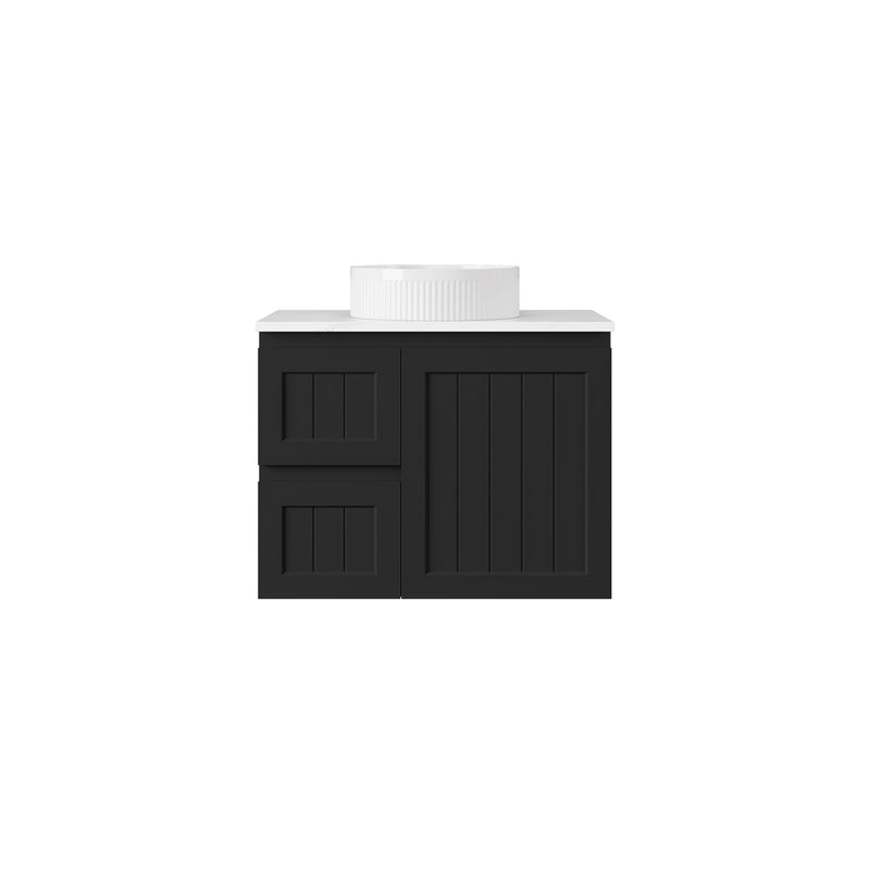 Achill Federation Wall Hung Ensuite PVC Cabinet LK-FA63WLK-FA73LW-MB