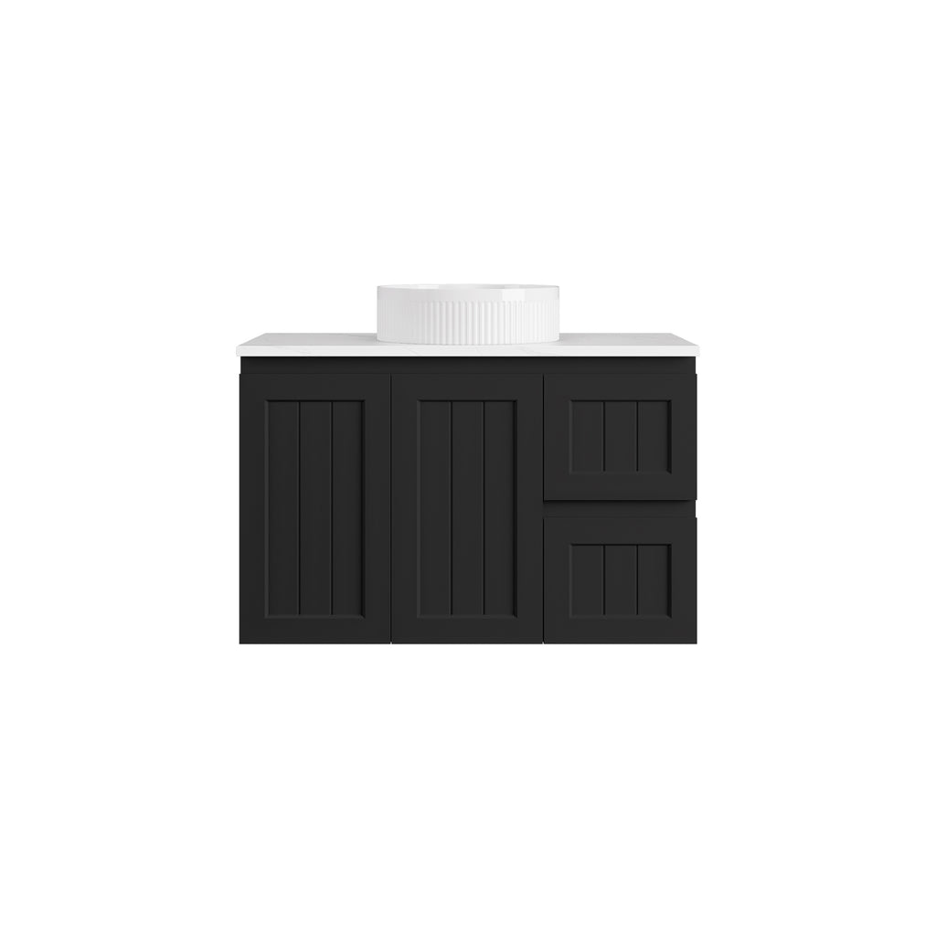 Achill Federation Wall Hung Ensuite PVC Cabinet LK-FA63WLK-FA93RW-MB