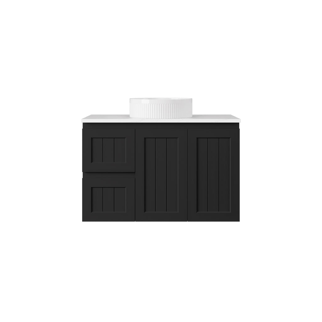 Achill Federation Wall Hung Ensuite PVC Cabinet LK-FA63WLK-FA93LW-MB