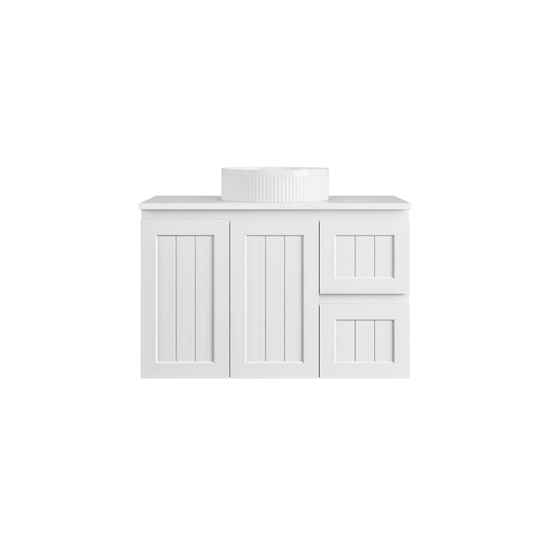 Achill Federation Wall Hung Ensuite PVC Cabinet LK-FA63WLK-FA93RW-MW