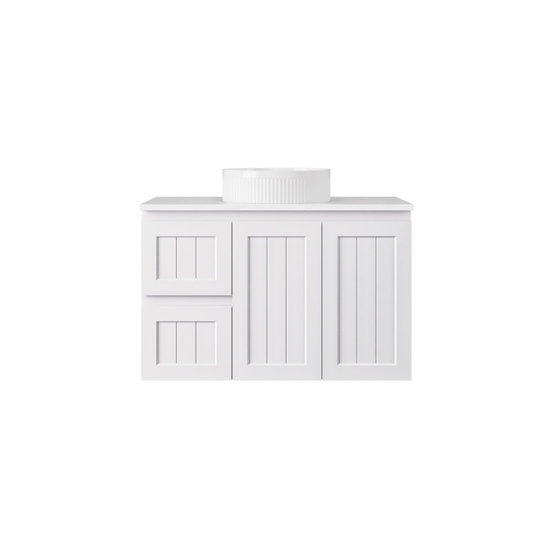 Achill Federation Wall Hung Ensuite PVC Cabinet LK-FA63WLK-FA93LW-MW