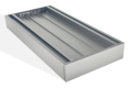 Round Brushed Nickel Bottle Trap 32mm