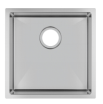Square Arete Stone Granite Single Bowl Stone Kitchen Sink 422 422
