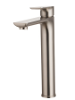Round Brushed Nickel Shower Wall Taps