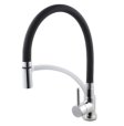 Square 3 Functions Brushed Nickel ABS Handheld Shower
