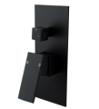 10'' Square Brushed Brass Shower Station(Top Water Inlet)