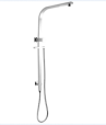 Square Nickel Ceiling Shower Arm