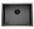(C-1160 Gold)Round Corner Stainless Steel Brushed Brass PVD Coating Double Bowl with Drain Board Kitchen Sink(with Bottom Tray) 1160*460*230mm