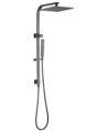 Square Nickel Ceiling Shower Arm