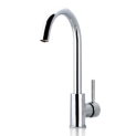Square Chrome ABS Rainfall Shower Head 200mm