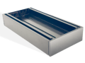 Chrome Single Towel Rail 600mm