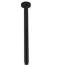 Round Brushed Gun Metal Grey Electric Heated Towel Rack 6 Bars