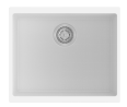 Laveo Komodo Grey Granite Single Bowl Stone Kitchen Sink 490*580*220mm(including Space Saving Siphon and Click-clack Plug)
