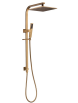 Square Brass Ceiling Shower Arm