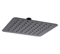 Round Black Shower Rail without Handheld Shower(Stainless Steel Hose)