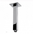 Round Brushed Nickel Ceiling Shower Arm 200mm