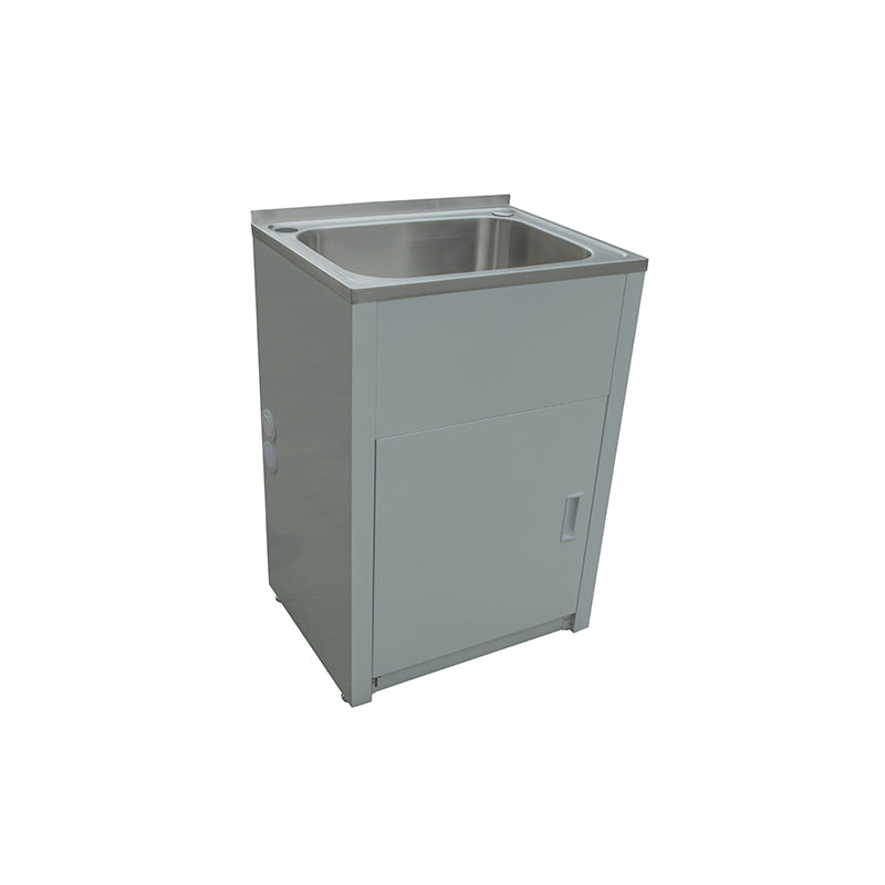45 Litre Compact Laundry Tub &amp; Cabinet BK45LBK45L