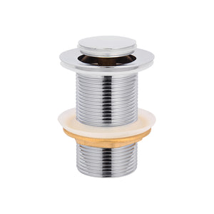 Rund 32mm Brass Pop-up Waste No Overflow BKP81BKP81