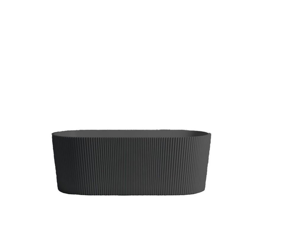 Agena Fluted Acrylic Free-Standing Bath LK-FALK-FA1500MB