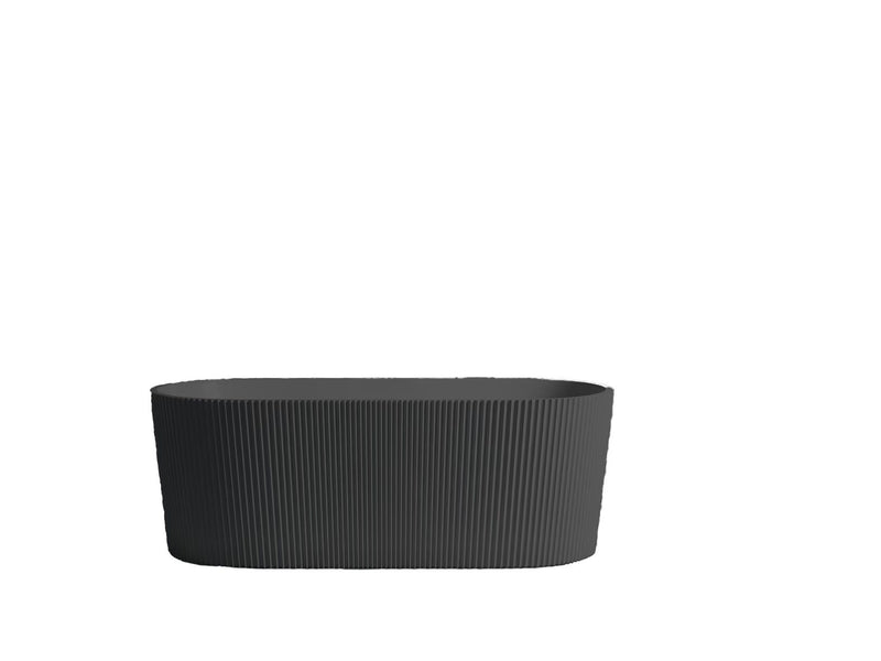 Agena Fluted Acrylic Free-Standing Bath LK-FALK-FA1500MB