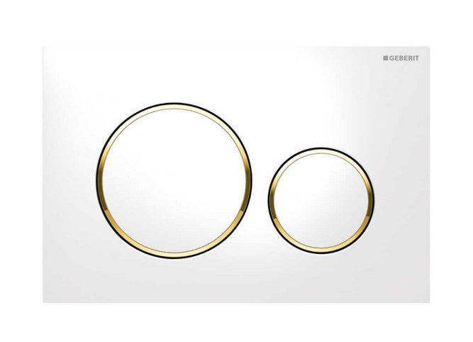 ABS White plate with Gold Trim Sigma20KK