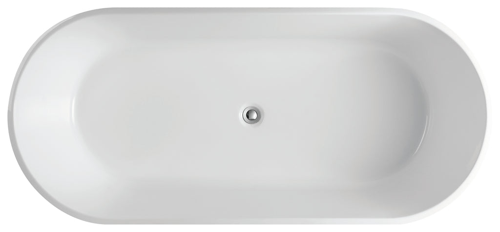 Agena Acrylic Free-Standing Bath LK-AGLK-AG1300-NF