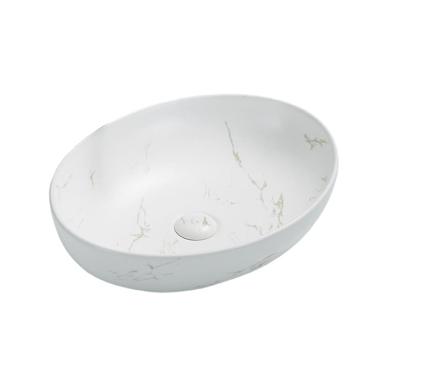 Carey Fine Ceramic Above Counter Basin LK-CRA520LK-CRA520-MCW