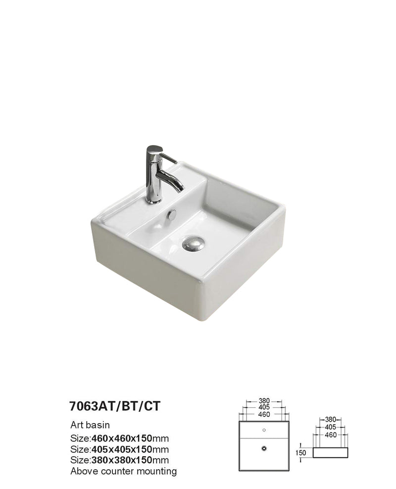 Crete  Fine Ceramic Wall Hung /Above Basin LK-CWLK-CW460