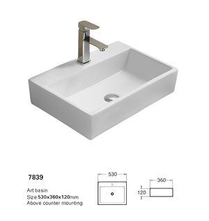 Crete  Fine Ceramic Wall Hung /Above Basin LK-CWLK-CW520