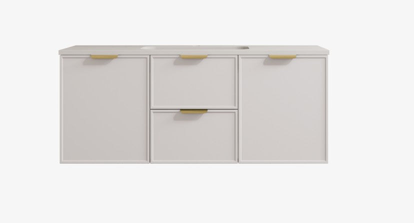 Madura Federation Wall Hung Cabinet Matte White LK-FM1221W-MW