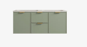 Madura Federation Wall Hung Cabinet Olive Green LK-FM1221W-OG
