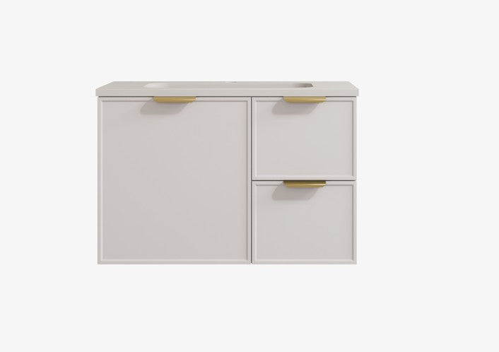 Madura Federation Wall Hung Cabinet Matte White LK-FM94RW-MW