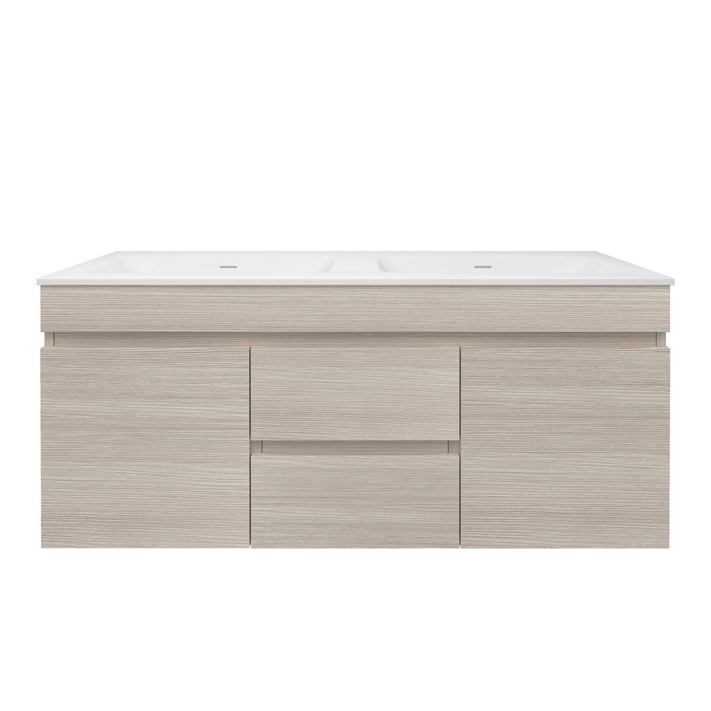Camden Morden Wall Hung Cabinet Coastal Oak LK-MC1221W-CO