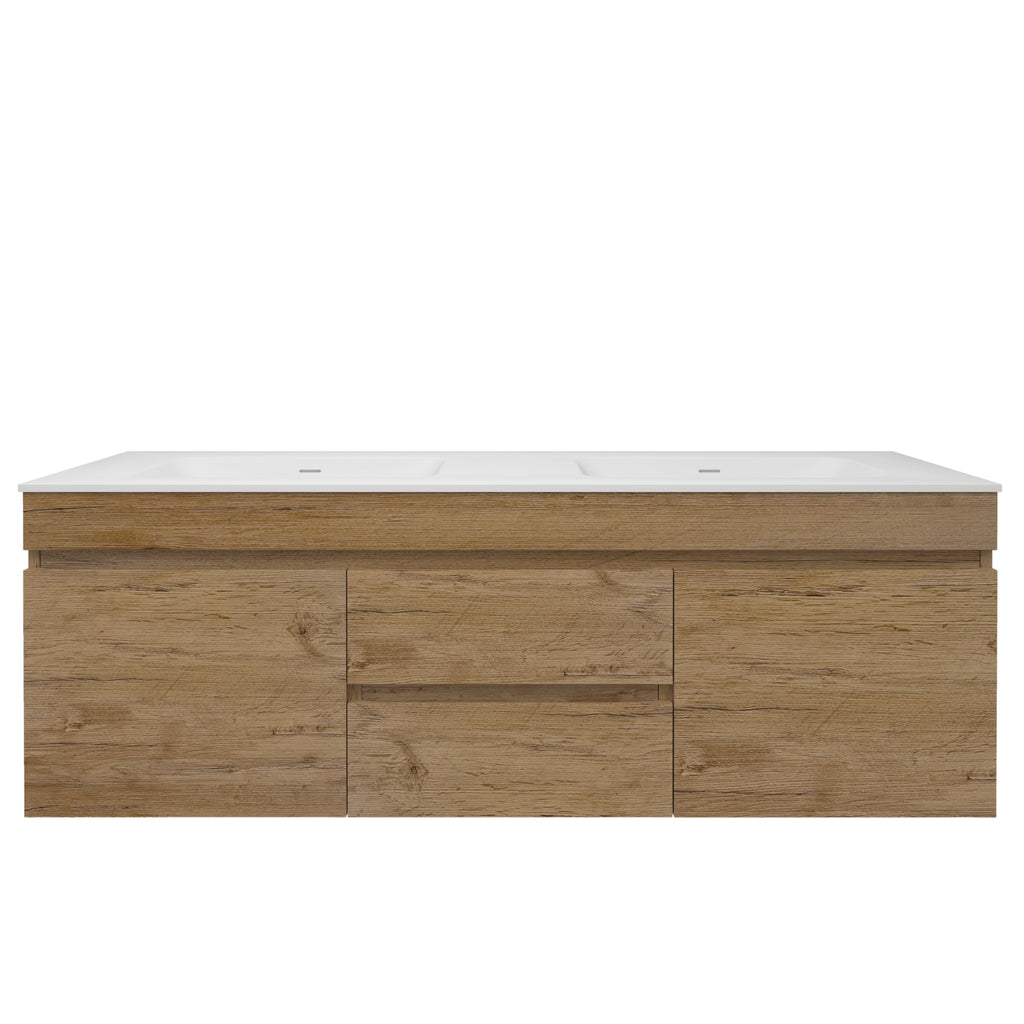 Camden Morden Wall Hung Cabinet Prime Oak LK-MC1521-PO