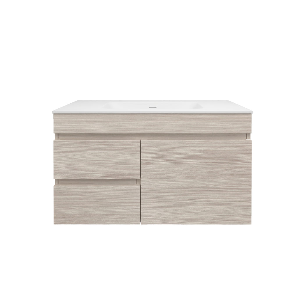 Camden Morden Wall Hung Cabinet Coastal Oak LK-MC94LW-CO