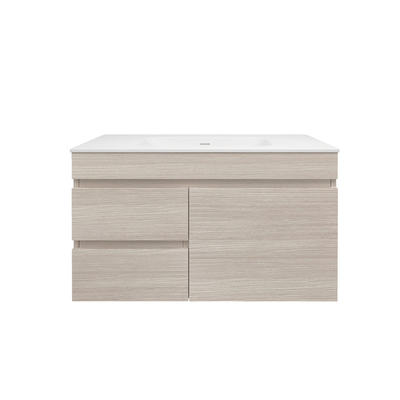 Camden Morden Wall Hung Cabinet Coastal Oak LK-MC94LW-CO
