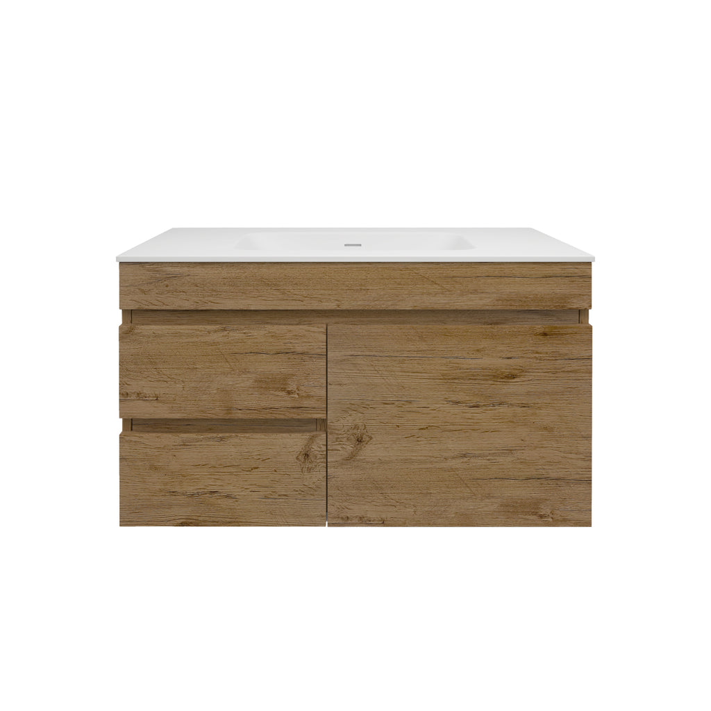 Camden Morden Wall Hung Cabinet Prime Oak LK-MC94LW-PO