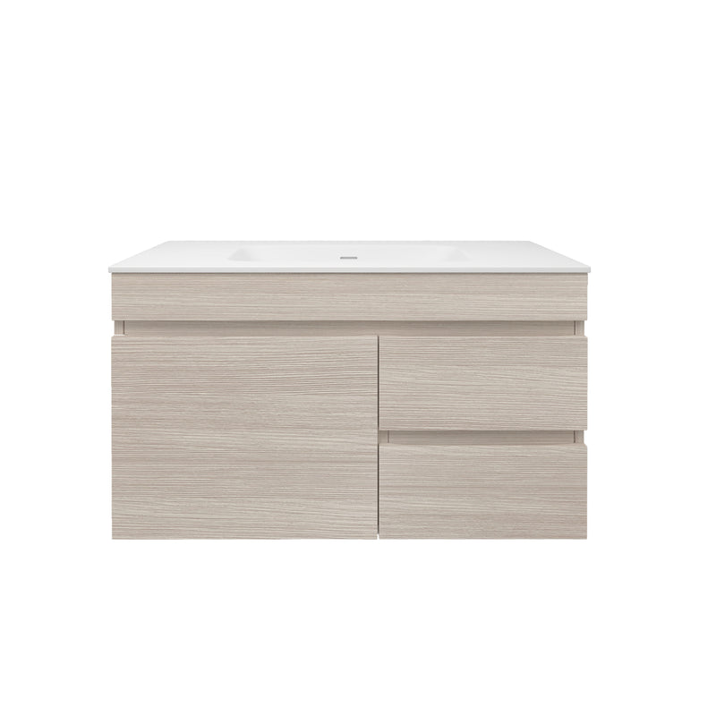 Camden Morden Wall Hung Cabinet Coastal Oak LK-MC94RW-CO