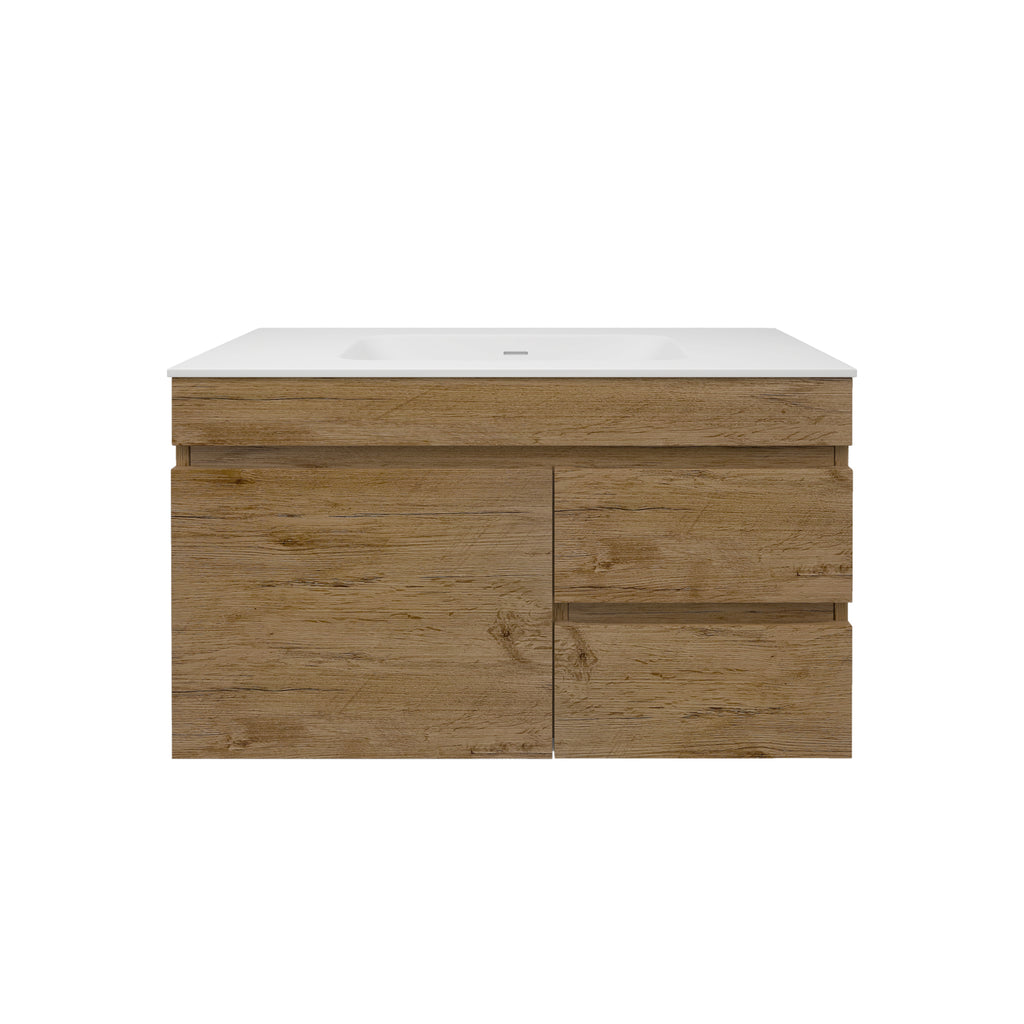 Camden Morden Wall Hung Cabinet Prime Oak LK-MC94RW-PO