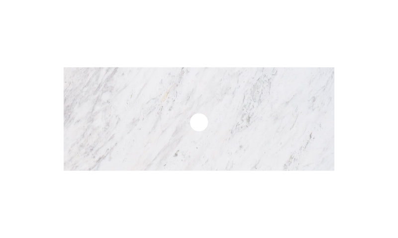 Carrara White Marble Stone TopLK-MCARW94-UTH