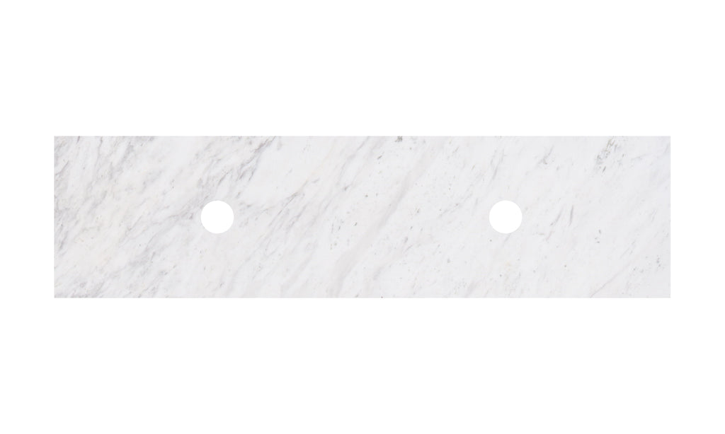 Carrara White Marble Stone TopLK-MCARW154D-UTH