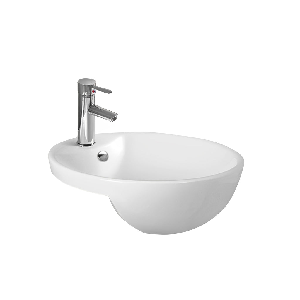 Orbi Fine Ceramic Semi Ress Basin LK-OSR430