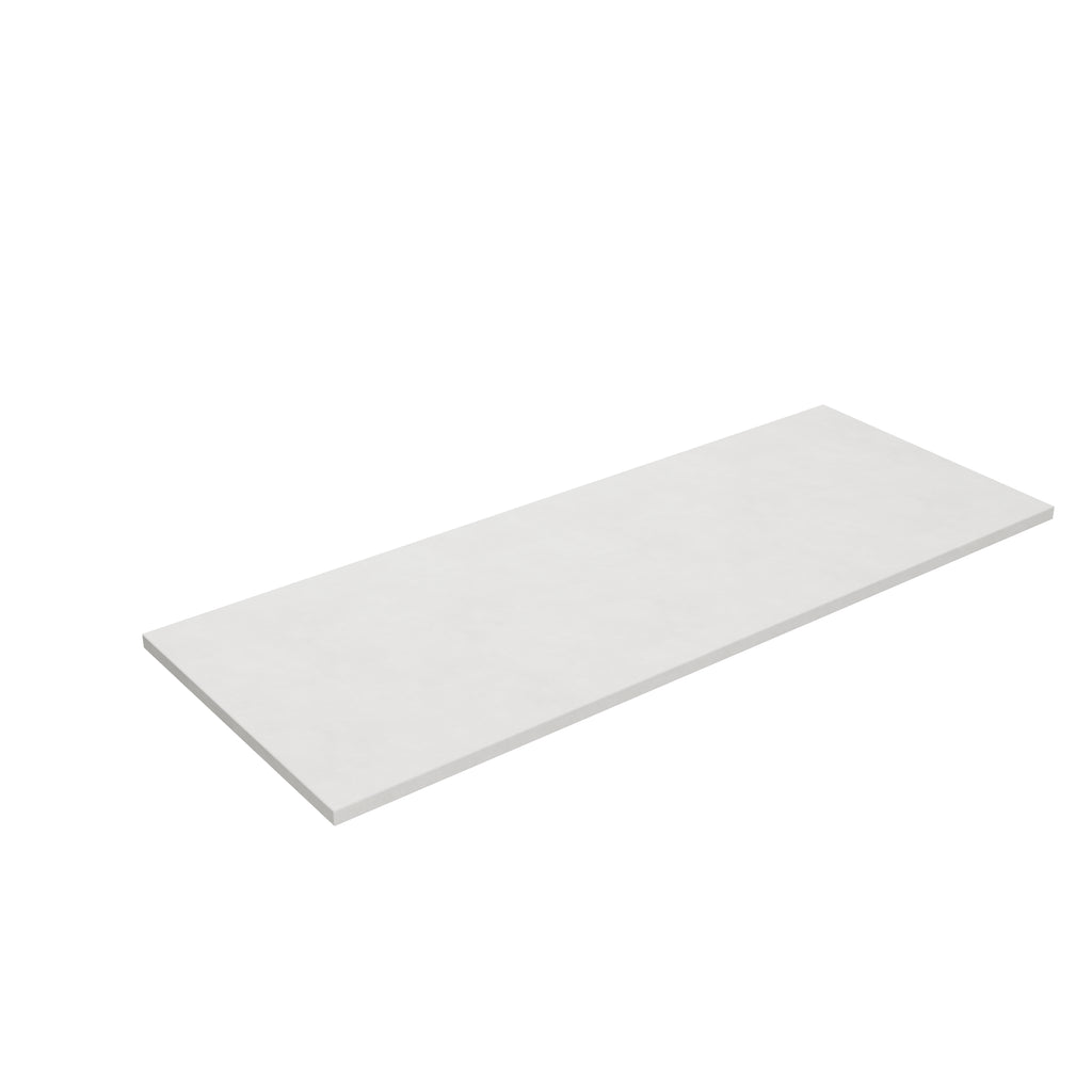 Solid Surface Plain Slab - Matte WhiteLK-SBW124