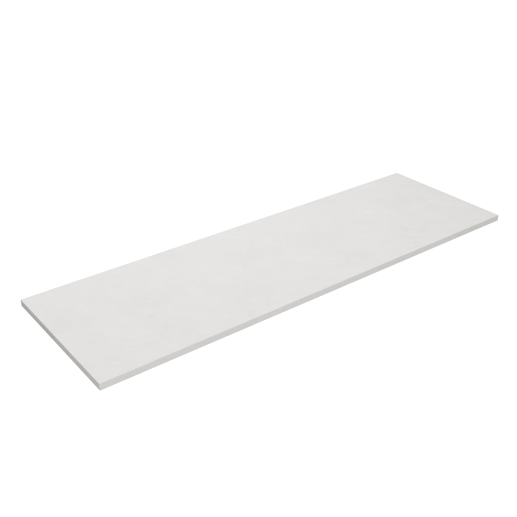 Solid Surface Plain Slab - Matte WhiteLK-SBW154
