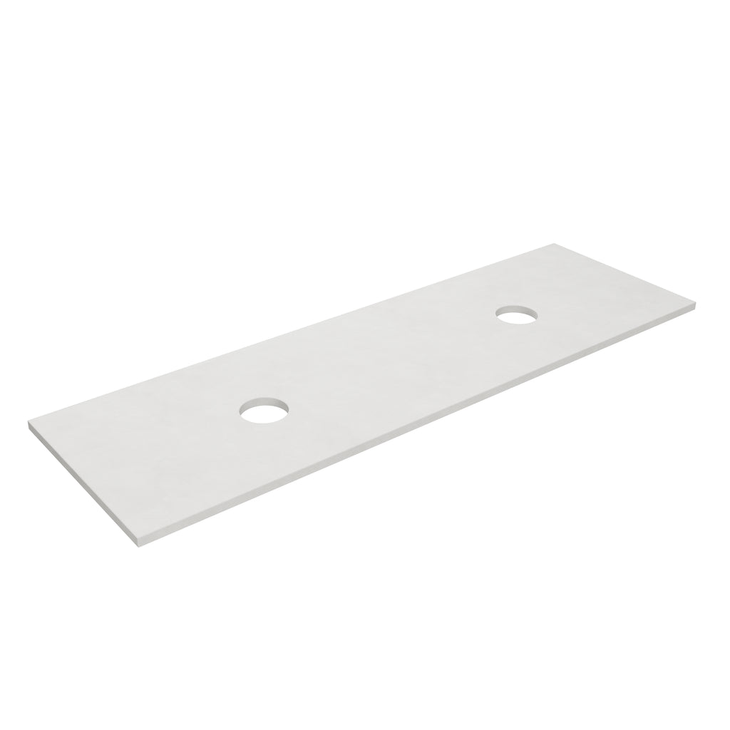 Solid Surface Plain Slab - Matte WhiteLK-SBW154D-UTH