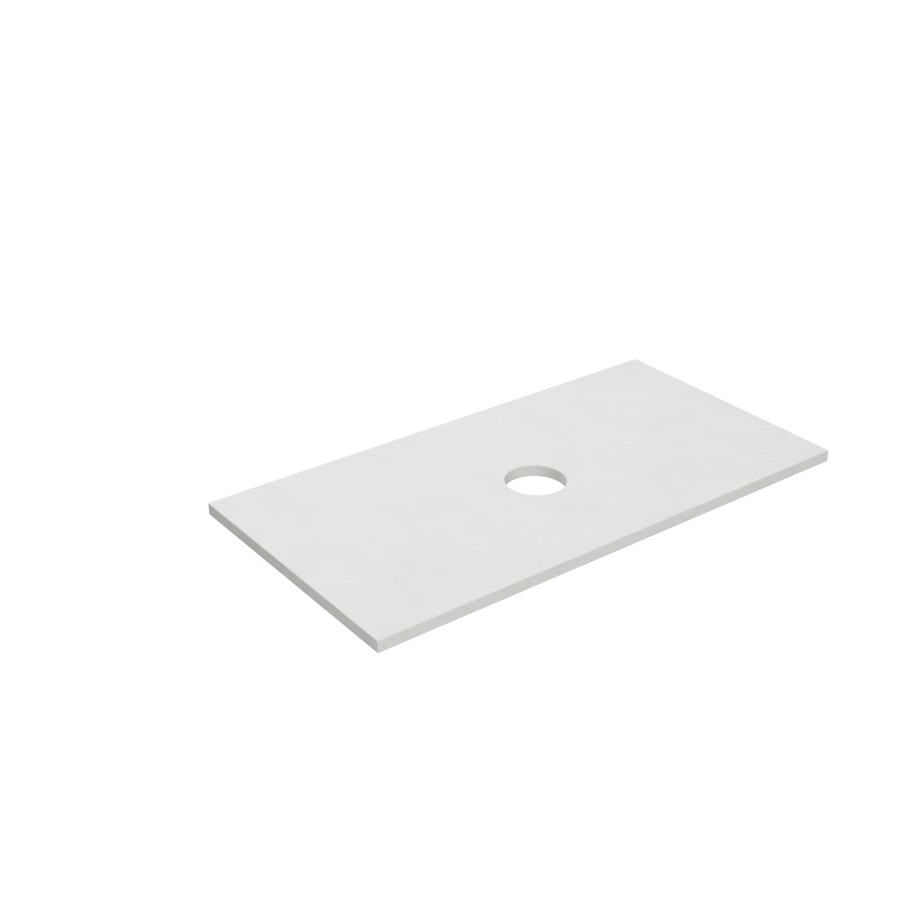 Solid Surface Plain Slab - Matte WhiteLK-SBW94-UTH