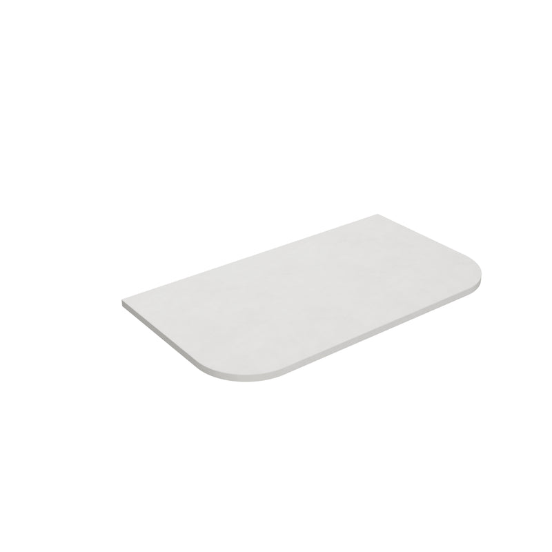 Blanco White (WG034) Zero Silica Engineer Stone Top - CurveLK-QBW95CV