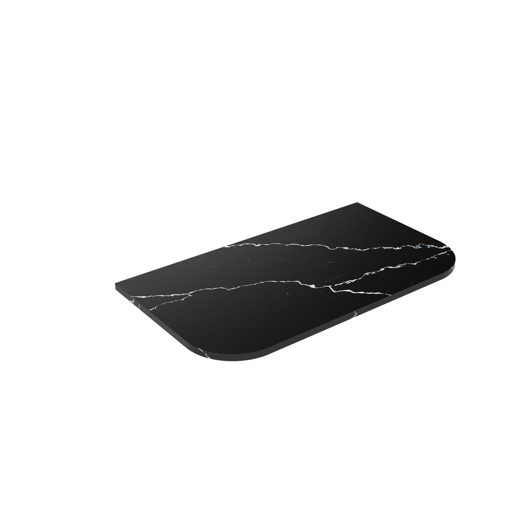 Calacatta Night (WG485) Zero Silica Engineer Stone Top - CurveLK-QCN95CV