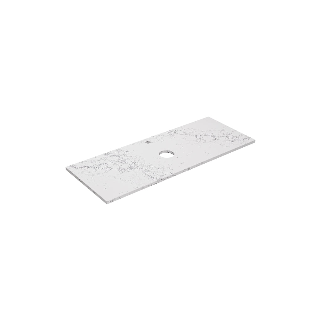Calacatta White (WG486) Zero Silica Engineer Stone TopLK-QCW124-UTH